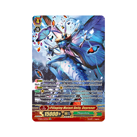 Vanguard_TCG_card_V-SS05_S23EN_SR_Pillaging_Mutant_Deity_Deprenor_PREMIUM_COLLECTION_2020