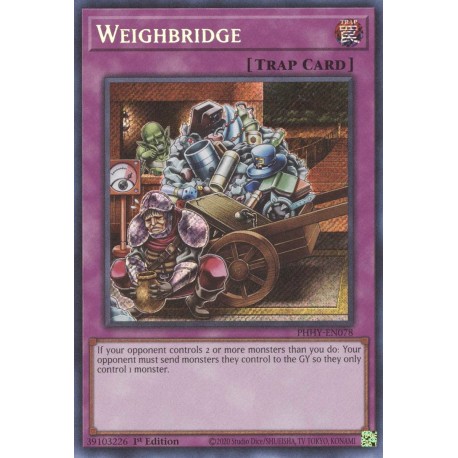 YGO PHHY-EN078 SeR Pont-BasculePHHY-EN078 Yu-gi-oh