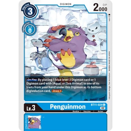 BT11-024 C Penguinmon DigimonBT11-024 DigimonDIMENSIONAL PHASE