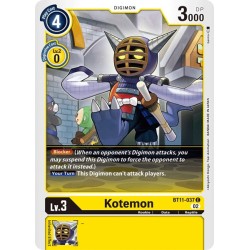 BT11-037 C Kotemon DigimonBT11-037 DigimonDIMENSIONAL PHASE