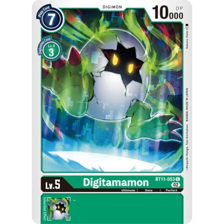 BT11-053 C Digitamamon Digimon BT11-053 DigimonDIMENSIONAL PHASE