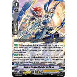 Vanguard_TCG_card_V-SS06_003EN_RRR_Authoritative_Knight_Ballizal_Majesty_Lord_Blaster