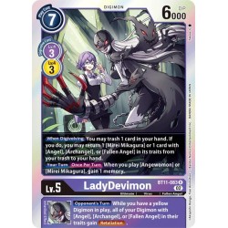 BT11-083 R LadyDevimon DigimonBT11-083 DigimonDIMENSIONAL PHASE