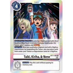 BT11-095 R Taiki, Kiriha, & Nene TamerBT11-095 DigimonDIMENSIONAL PHASE