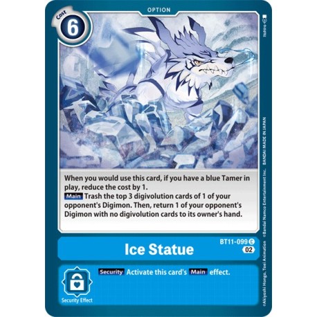 BT11-099 C Ice Statue OptionBT11-099 DigimonDIMENSIONAL PHASE