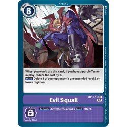 BT11-110 C Evil Squall OptionBT11-110 DigimonDIMENSIONAL PHASE