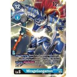 BT11-033 SR MirageGaogamon Digimon Parallel RareBT11-033 DigimonDIMENSIONAL PHASE