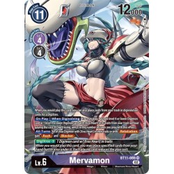 BT11-086 SR Mervamon Digimon Parallel RareBT11-086 DigimonDIMENSIONAL PHASE