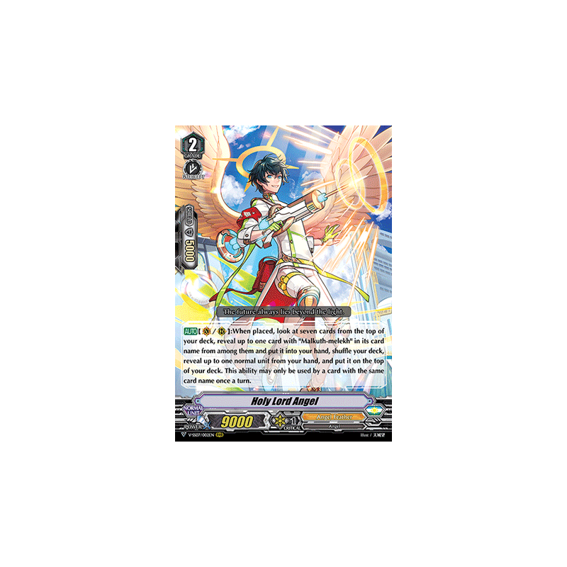 Vanguard_TCG_card_V-SS07_002EN_RRR_Holy_Lord_Angel_CLAN_SELECTION_PLUS_Vol.1