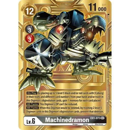EX1-073 SEC Machinedramon Digimon Parallel RareEX1-073 DigimonDIMENSIONAL PHASE