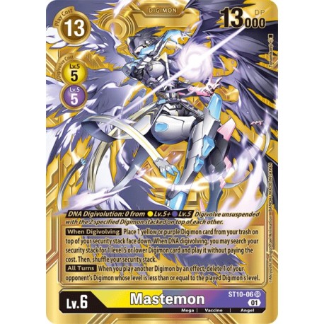 ST10-06 SR Mastemon Digimon Parallel RareST10-06 DigimonDIMENSIONAL PHASE