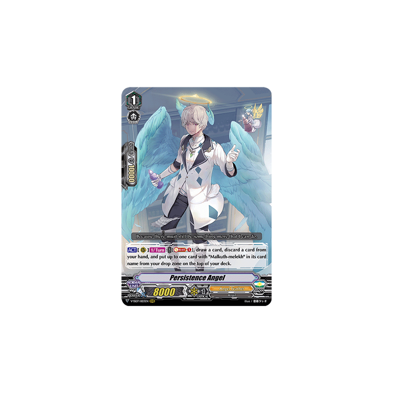 Vanguard_TCG_card_V-SS07_003EN_RRR_Persistence_Angel_CLAN_SELECTION_PLUS_Vol.1