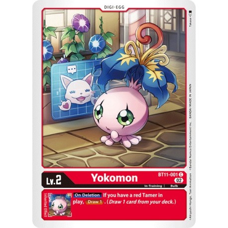 BT11-001 Foil/C Yokomon Digi-Egg BT11-001 Digimon