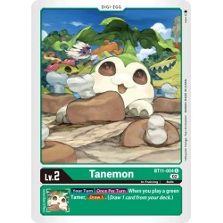 BT11-004 Foil/C Tanemon Digi-Egg BT11-004 Digimon
