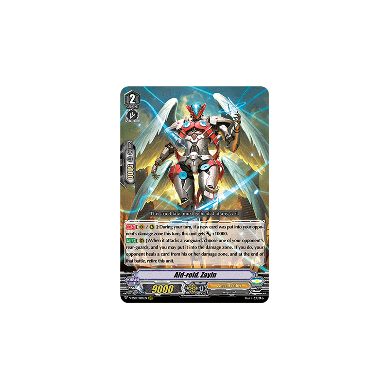 Vanguard_TCG_card_V-SS07_004EN_RRR_Aid-roid_Zayin_CLAN_SELECTION_PLUS_Vol.1