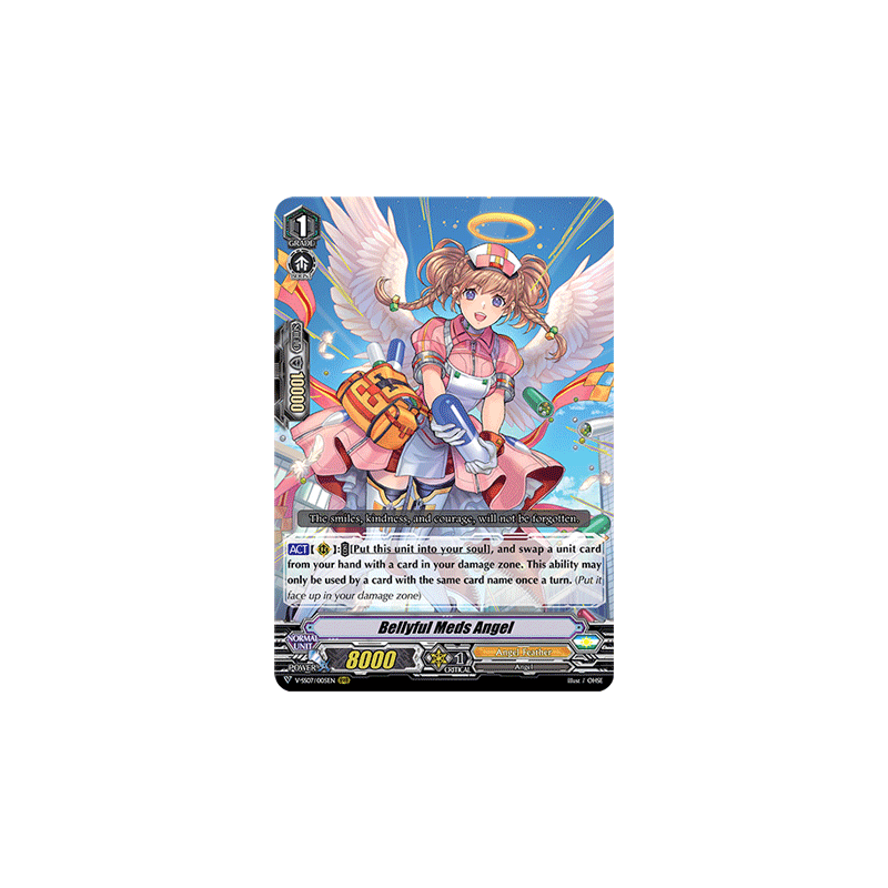 Vanguard_TCG_card_V-SS07_005EN_RRR_Bellyful_Meds_Angel_CLAN_SELECTION_PLUS_Vol.1
