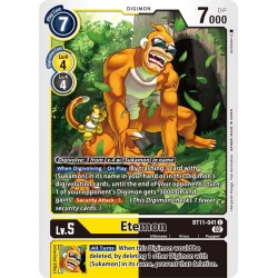 BT11-041 Foil/C Etemon Digimon BT11-041 Digimon