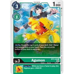 BT11-046 Foil/U Agumon Digimon BT11-046 Digimon
