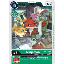BT11-050 Foil/C Ninjamon Digimon BT11-050 Digimon