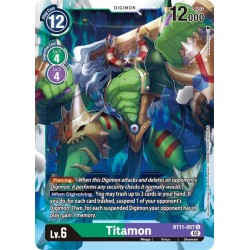 BT11-057 Foil/U Titamon Digimon BT11-057 Digimon