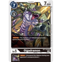 BT11-067 Foil/U Gigadramon Digimon BT11-067 Digimon