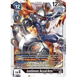 BT11-073 Foil/U Justimon: Accel Arm Digimon BT11-073 Digimon