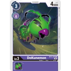 BT11-075 Foil/C DoKunemon Digimon BT11-075 Digimon