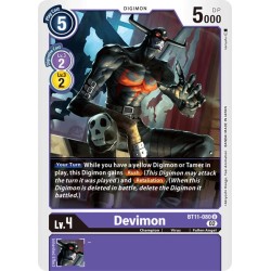 BT11-080 Foil/U Devimon Digimon BT11-080 Digimon