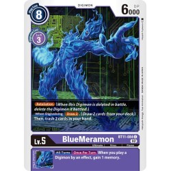 BT11-084 Foil/C BlueMeramon Digimon BT11-084 Digimon