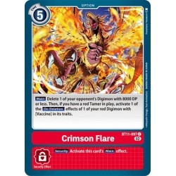 BT11-097 Foil/C Crimson Flare Option BT11-097 Digimon
