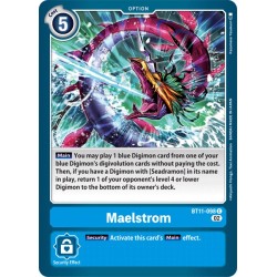 BT11-098 Foil/C Maelstrom Option BT11-098 Digimon