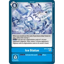 BT11-099 Foil/C Ice Statue Option BT11-099 Digimon