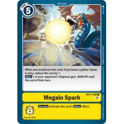 BT11-100 Foil/C Megalo Spark Option BT11-100 Digimon