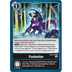 BT11-105 Foil/U Fusionize Option BT11-105 Digimon