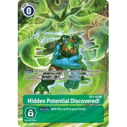 BT11 BT03-103 AA/U Hidden Potential Discovered !  Parallel RareBT11 BT03-103 Digimon