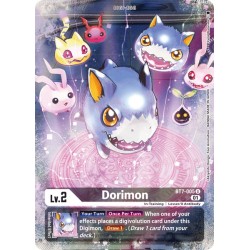 BT11 BT07-005 AA/U Dorimon  Parallel RareBT11 BT07-005 Digimon