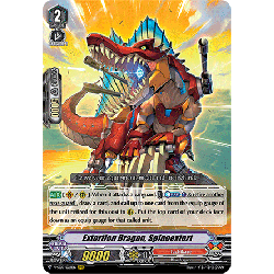 Vanguard_TCG_card_V-SS07_023EN_RRR_Extortion_Dragon_Spinoextort_CLAN_SELECTION_PLUS_Vol.1