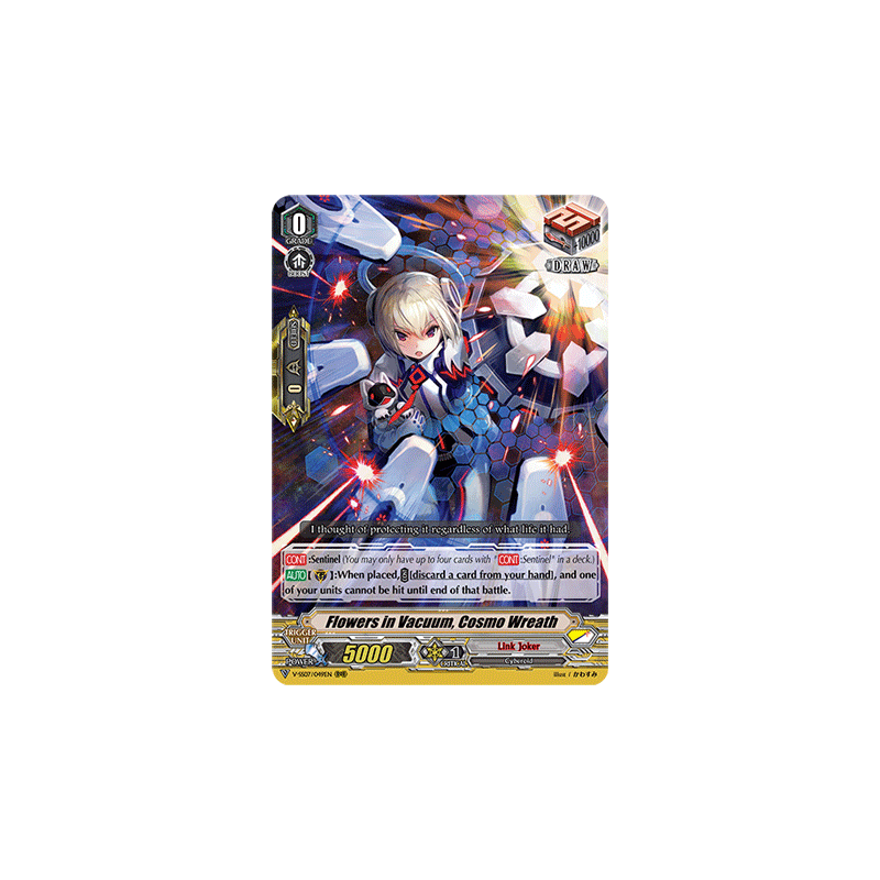 Vanguard_TCG_card_V-SS07_049EN_RRR_Flowers_in_Vacuum_Cosmo_Wreath_CLAN_SELECTION_PLUS_Vol.1