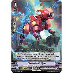 Vanguard_TCG_card_V-SS07_061EN_RRR_Chronotooth_Tigar_CLAN_SELECTION_PLUS_Vol.1