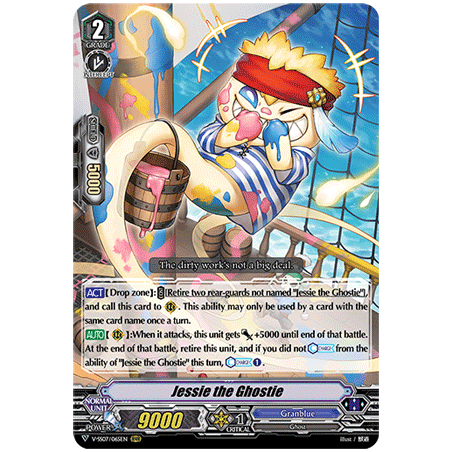 Vanguard_TCG_card_V-SS07_065EN_RRR_Jessie_the_Ghostie_CLAN_SELECTION_PLUS_Vol.1
