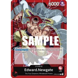 OP OP02-001 L Edward.Newgate OP02-001 One Piece