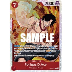 OP OP02-013 SR Portgas.D.Ace OP02-013 One Piece