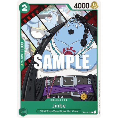 OP OP02-033 C Jinbe OP02-033 One Piece
