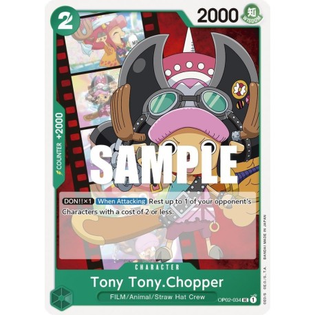 OP OP02-034 UC Tony Tony.Chopper OP02-034 One Piece
