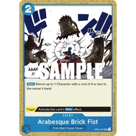 OP OP02-067 UC Arabesque Brick Fist OP02-067 One Piece