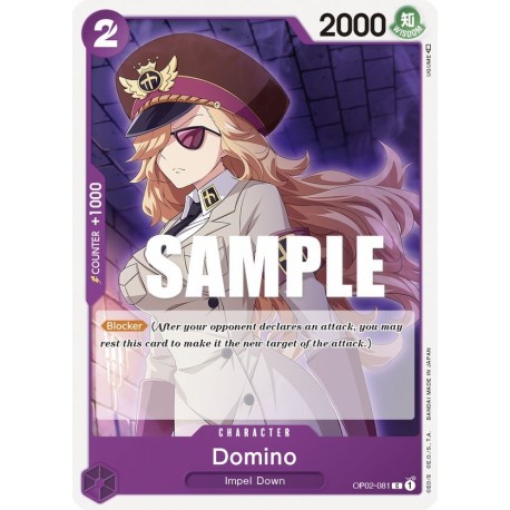 OP OP02-081 C Domino OP02-081 One Piece