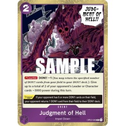 OP OP02-089 R Judgment of Hell OP02-089 One Piece