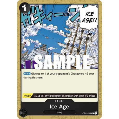 OP OP02-117 UC Ice Age OP02-117 One Piece