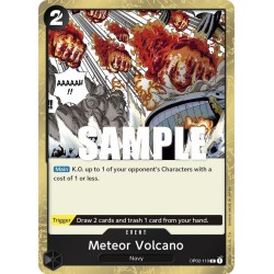 OP OP02-119 R Meteor Volcano OP02-119 One Piece
