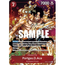 OP OP02-013 AA/SR Portgas.D.Ace OP02-013 One Piece